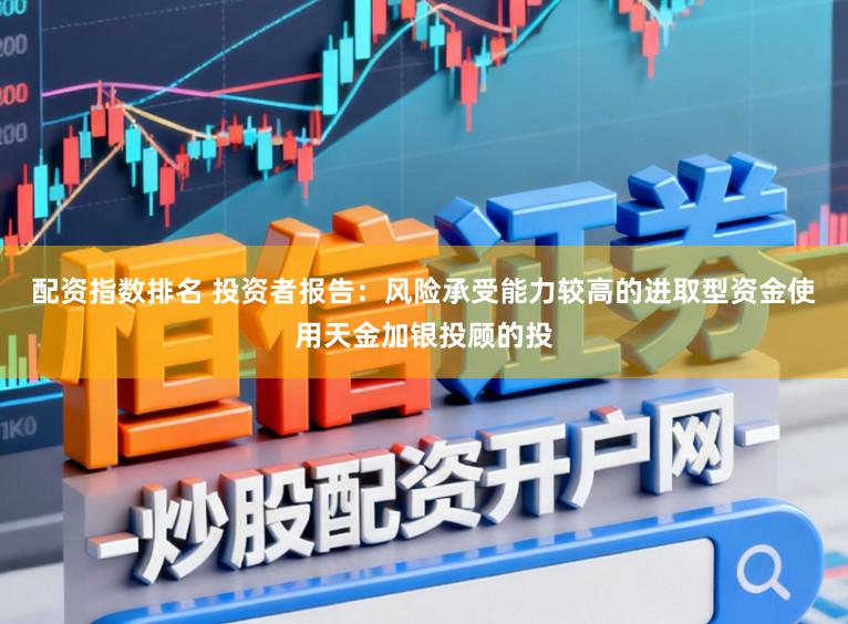 配资指数排名 投资者报告：风险承受能力较高的进取型资金使用天金加银投顾的投